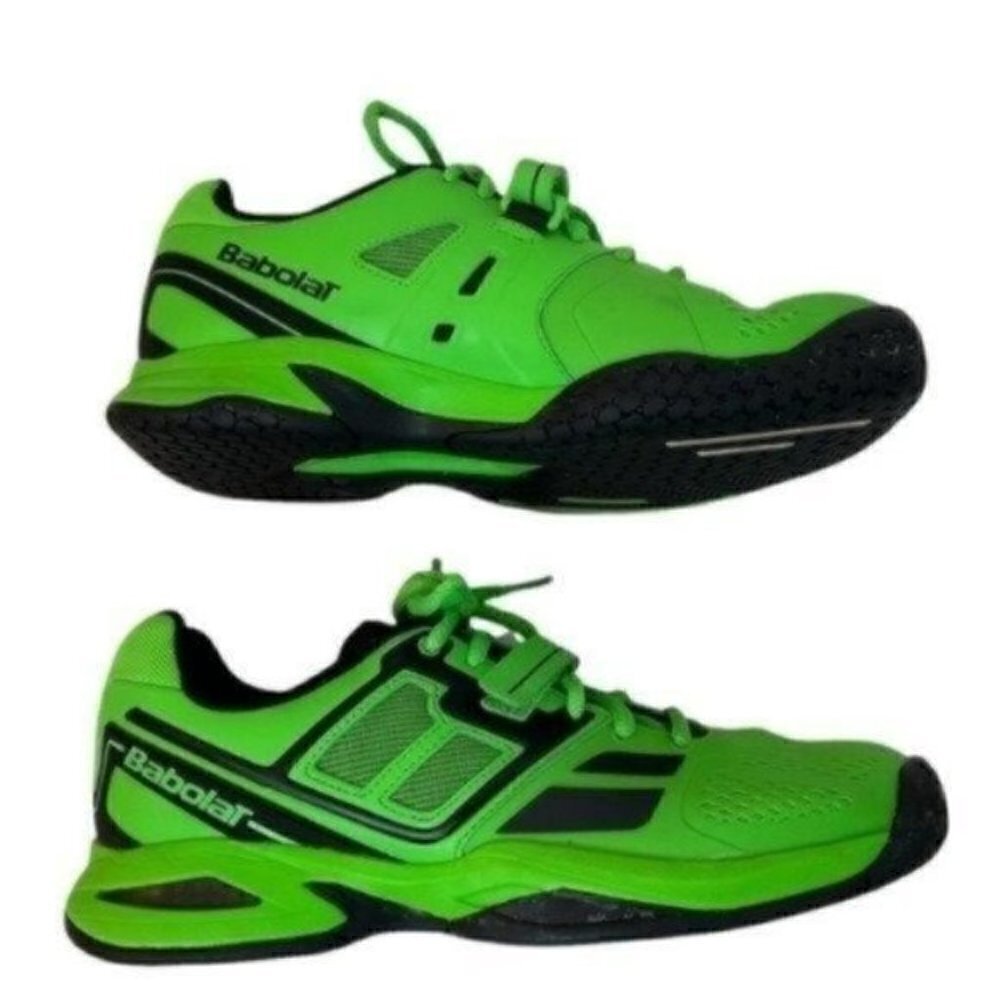 Babolat Propulse BPM All Court JR Tennis Shoes Youth 5.5 Green Black - Picture 8 of 11